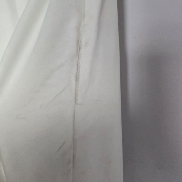 Lulus Amor And Beyond Ivory One-shoulder Two-piece Jumpsuit White - Size L - Picture 8 of 8